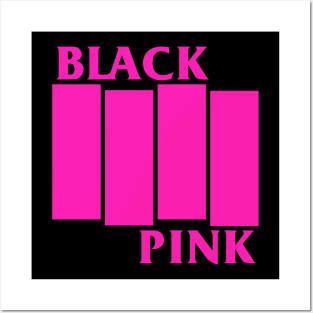 Black Pink Posters and Art